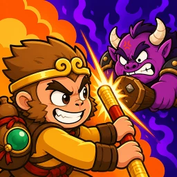 Icône de Monkey King: Backpack Merge